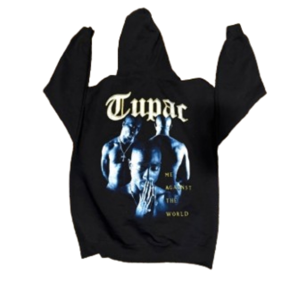 Tupac Graphic Hoodie Sweater